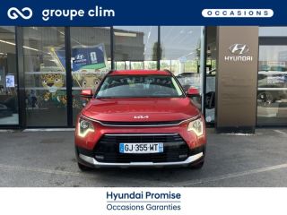 40990 : Hyundai Dax - i-AUTO - KIA Niro - Niro - Rouge Magma métallisé - Traction - Hybride : Essence/Electrique