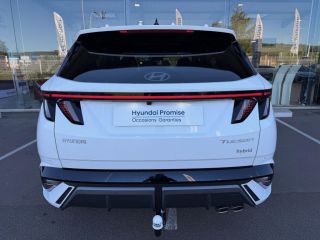 75010 : Hyundai Paris Nord - Goncourt Automobiles - HYUNDAI TUCSON N Line Executive - TUCSON IV - Blanc - Boîte automatique - Essence / Courant électrique
