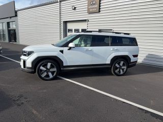 75010 : Hyundai Paris Nord - Goncourt Automobiles - HYUNDAI SANTA FE Executive - SANTA FE V - Blanc - Boîte automatique - Essence / Courant électrique