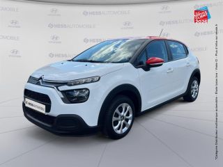 67800 : Hyundai Strasbourg - HESS Automobile - CITROEN C3 - C3 - Blanc Banquise (O) - Rouge Aden - Traction - Essence