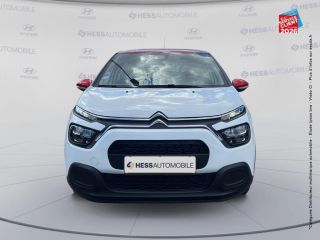 67800 : Hyundai Strasbourg - HESS Automobile - CITROEN C3 - C3 - Blanc Banquise (O) - Rouge Aden - Traction - Essence