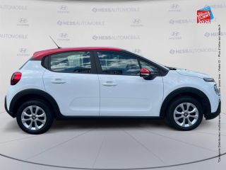67800 : Hyundai Strasbourg - HESS Automobile - CITROEN C3 - C3 - Blanc Banquise (O) - Rouge Aden - Traction - Essence