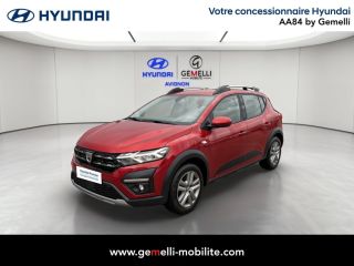 75010 : Hyundai Paris Nord - Goncourt Automobiles - DACIA SANDERO Stepway Confort - SANDERO III - Rouge - Boîte manuelle - Essence sans plomb