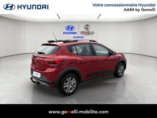 75010 : Hyundai Paris Nord - Goncourt Automobiles - DACIA SANDERO Stepway Confort - SANDERO III - Rouge - Boîte manuelle - Essence sans plomb
