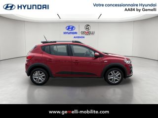 75010 : Hyundai Paris Nord - Goncourt Automobiles - DACIA SANDERO Stepway Confort - SANDERO III - Rouge - Boîte manuelle - Essence sans plomb