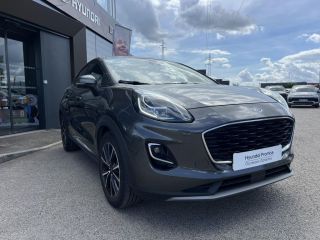 75010 : Hyundai Paris Nord - Goncourt Automobiles - FORD PUMA Titanium Design 3 - PUMA II - Gris - Boîte manuelle - Essence / Ethanol