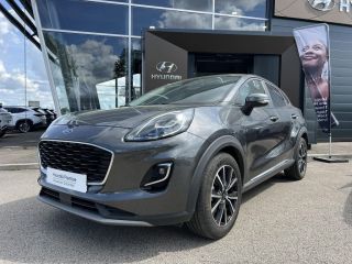 75010 : Hyundai Paris Nord - Goncourt Automobiles - FORD PUMA Titanium Design 3 - PUMA II - Gris - Boîte manuelle - Essence / Ethanol