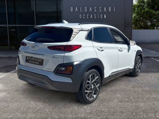 75010 : Hyundai Paris Nord - Goncourt Automobiles - HYUNDAI KONA HYBRID Executive - KONA - BLANC - Automate sequentiel - Essence / Courant électrique