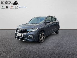 75010 : Hyundai Paris Nord - Goncourt Automobiles - VOLKSWAGEN T-CROSS R-Line Tech - T-CROSS (11/2018-10/2023) - Gris - Automate sequentiel - Essence sans plomb