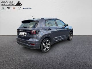 75010 : Hyundai Paris Nord - Goncourt Automobiles - VOLKSWAGEN T-CROSS R-Line Tech - T-CROSS (11/2018-10/2023) - Gris - Automate sequentiel - Essence sans plomb