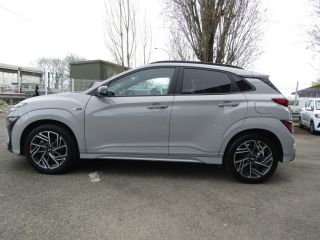 75010 : Hyundai Paris Nord - Goncourt Automobiles - HYUNDAI KONA N Line Creative - KONA - Gris - Boîte manuelle - Essence sans plomb