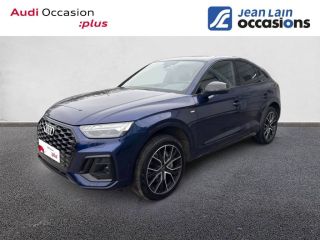 75010 : Hyundai Paris Nord - Goncourt Automobiles - AUDI Q5 SPORTBACK S line - Q5 II - BLEU NAVARRE METALLISE - Automate sequentiel - Essence / Courant électrique