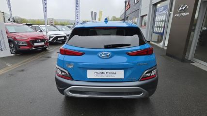 75010 : Hyundai Paris Nord - Goncourt Automobiles - HYUNDAI KONA HYBRID Executive - KONA - Bleu - Automate sequentiel - Essence / Courant électrique