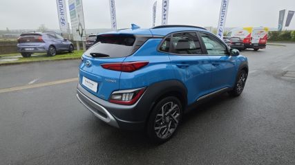 75010 : Hyundai Paris Nord - Goncourt Automobiles - HYUNDAI KONA HYBRID Executive - KONA - Bleu - Automate sequentiel - Essence / Courant électrique
