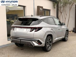 75010 : Hyundai Paris Nord - Goncourt Automobiles - HYUNDAI TUCSON N Line Creative - TUCSON IV - Gris - Boîte automatique - Essence / Courant électrique