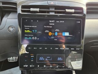 75010 : Hyundai Paris Nord - Goncourt Automobiles - HYUNDAI TUCSON N Line Executive - TUCSON IV - Blanc - Boîte automatique - Essence / Courant électrique