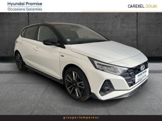 59187 : Hyundai Douai - Groupe Lempereur - HYUNDAI i20 - i20 - Atlas White Métal/Toit/rétros Black - Traction - Essence/Micro-Hybride