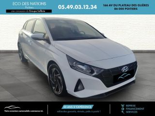 86000 : Hyundai Poitiers - Eco des Nations - HYUNDAI i20 - i20 - Blanc - Traction - Essence