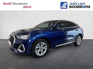 75010 : Hyundai Paris Nord - Goncourt Automobiles - AUDI Q3 SPORTBACK S line - Q3 II - BLEU NAVARRE METALLISE - Automate sequentiel - Essence sans plomb