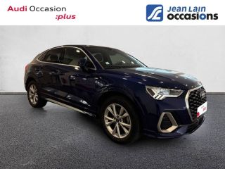 75010 : Hyundai Paris Nord - Goncourt Automobiles - AUDI Q3 SPORTBACK S line - Q3 II - BLEU NAVARRE METALLISE - Automate sequentiel - Essence sans plomb