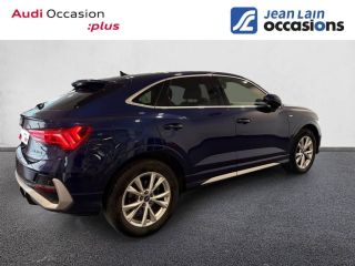 75010 : Hyundai Paris Nord - Goncourt Automobiles - AUDI Q3 SPORTBACK S line - Q3 II - BLEU NAVARRE METALLISE - Automate sequentiel - Essence sans plomb