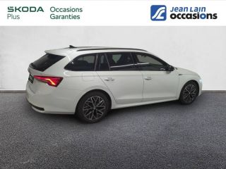 75010 : Hyundai Paris Nord - Goncourt Automobiles - SKODA OCTAVIA COMBI Sportline - OCTAVIA IV - BLANC LUNE - Automate sequentiel - Essence sans plomb