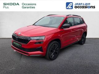 75010 : Hyundai Paris Nord - Goncourt Automobiles - SKODA KAROQ Sportline - KAROQ - ROUGE VELVET - Automate sequentiel - Essence sans plomb