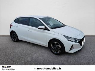 75010 : Hyundai Paris Nord - Goncourt Automobiles - HYUNDAI i20 Intuitive - i20 III - Blanc - Boîte manuelle - Essence sans plomb