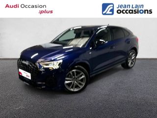 75010 : Hyundai Paris Nord - Goncourt Automobiles - AUDI Q3 SPORTBACK S line - Q3 II - BLEU NAVARRE METALLISE - Automate sequentiel - Essence / Courant électrique
