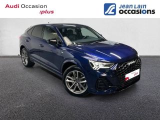 75010 : Hyundai Paris Nord - Goncourt Automobiles - AUDI Q3 SPORTBACK S line - Q3 II - BLEU NAVARRE METALLISE - Automate sequentiel - Essence / Courant électrique