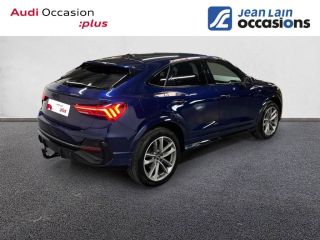 75010 : Hyundai Paris Nord - Goncourt Automobiles - AUDI Q3 SPORTBACK S line - Q3 II - BLEU NAVARRE METALLISE - Automate sequentiel - Essence / Courant électrique