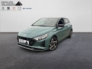 75010 : Hyundai Paris Nord - Goncourt Automobiles - HYUNDAI i20 Executive - i20 (08/2023) - MANGROVE GREEN/PANTOM BLACK - Automate sequentiel - Essence sans plomb