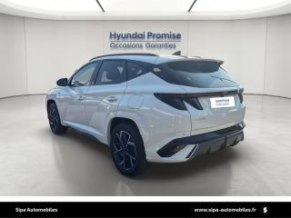 75010 : Hyundai Paris Nord - Goncourt Automobiles - HYUNDAI TUCSON N Line Creative - TUCSON IV - Blanc - Boîte automatique - Essence / Courant électrique