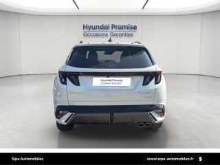 75010 : Hyundai Paris Nord - Goncourt Automobiles - HYUNDAI TUCSON N Line Creative - TUCSON IV - Blanc - Boîte automatique - Essence / Courant électrique