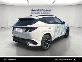 75010 : Hyundai Paris Nord - Goncourt Automobiles - HYUNDAI TUCSON N Line Creative - TUCSON IV - Blanc - Boîte automatique - Essence / Courant électrique