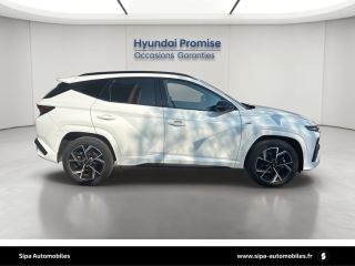 75010 : Hyundai Paris Nord - Goncourt Automobiles - HYUNDAI TUCSON N Line Creative - TUCSON IV - Blanc - Boîte automatique - Essence / Courant électrique