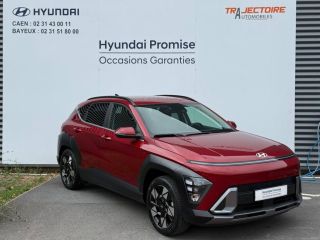 14112 : Hyundai Caen - Trajectoire Automobiles - HYUNDAI Kona - Kona - Ultimate Red métallisé - Traction - Hybride : Essence/Electrique