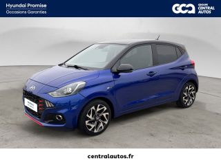 75010 : Hyundai Paris Nord - Goncourt Automobiles - HYUNDAI i10 N Line -  - Bleu - Boîte manuelle - Essence sans plomb