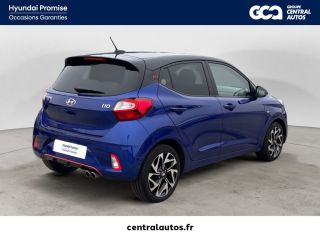 75010 : Hyundai Paris Nord - Goncourt Automobiles - HYUNDAI i10 N Line -  - Bleu - Boîte manuelle - Essence sans plomb