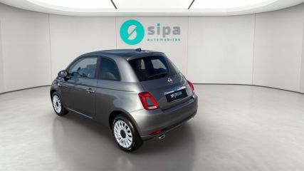 75010 : Hyundai Paris Nord - Goncourt Automobiles - FIAT 500  - 500 II - Gris - Boîte manuelle - Essence sans plomb