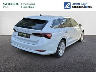 75010 : Hyundai Paris Nord - Goncourt Automobiles - SKODA OCTAVIA COMBI Style - OCTAVIA IV - BLANC LUNE - Automate sequentiel - Essence / Courant électrique