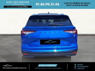 75010 : Hyundai Paris Nord - Goncourt Automobiles - SKODA ENYAQ Sportline - ENYAQ - BLEU - Automate à fonct. Continu - Courant électrique