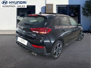 75010 : Hyundai Paris Nord - Goncourt Automobiles - HYUNDAI i30 N Line - i30 III - Noir - Boîte séquentielle - Essence sans plomb