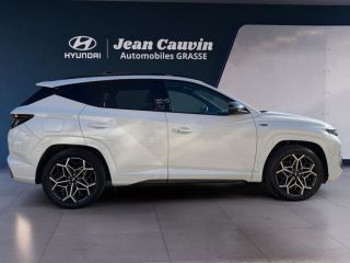 75010 : Hyundai Paris Nord - Goncourt Automobiles - HYUNDAI TUCSON N Line Executive - TUCSON IV - Blanc - Boîte automatique - Essence / Courant électrique