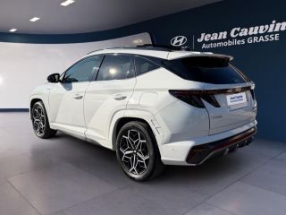 75010 : Hyundai Paris Nord - Goncourt Automobiles - HYUNDAI TUCSON N Line Executive - TUCSON IV - Blanc - Boîte automatique - Essence / Courant électrique