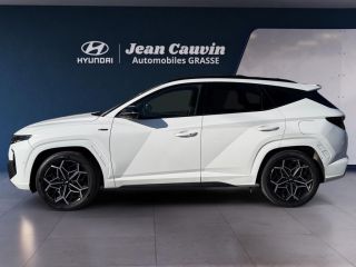 75010 : Hyundai Paris Nord - Goncourt Automobiles - HYUNDAI TUCSON N Line Executive - TUCSON IV - Blanc - Boîte automatique - Essence / Courant électrique