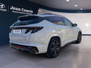 75010 : Hyundai Paris Nord - Goncourt Automobiles - HYUNDAI TUCSON N Line Executive - TUCSON IV - Blanc - Boîte automatique - Essence / Courant électrique