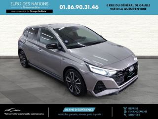 75010 : Hyundai Paris Nord - Goncourt Automobiles - HYUNDAI i20 N Line Michel Vaillant - i20 III - GRIS - Automate sequentiel - Essence sans plomb