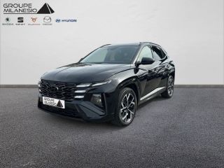75010 : Hyundai Paris Nord - Goncourt Automobiles - HYUNDAI TUCSON N Line Creative - TUCSON IV - Noir - Boîte automatique - Essence / Courant électrique