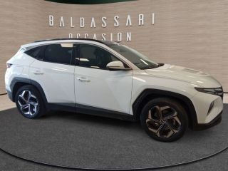 75010 : Hyundai Paris Nord - Goncourt Automobiles - HYUNDAI TUCSON Executive - TUCSON IV - Blanc - Boîte automatique - Essence / Courant électrique